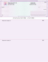 Quickbooks printed Checks